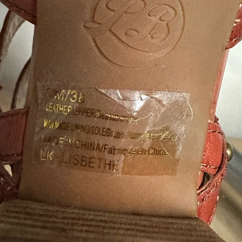 Lucky Brand “Lizbethe” Caged Sandal - Size 8. - Picture 7 of 8